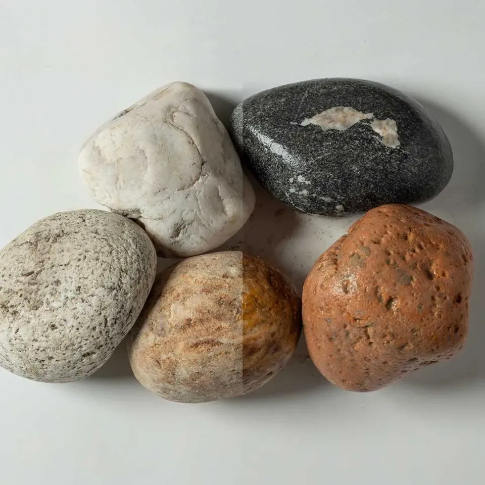 Edilbloc Ciottolo Fiume Ticino scelto decorativo