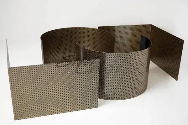 Steel Color SC 921 Gold-Blu lamiera incisa oro blu