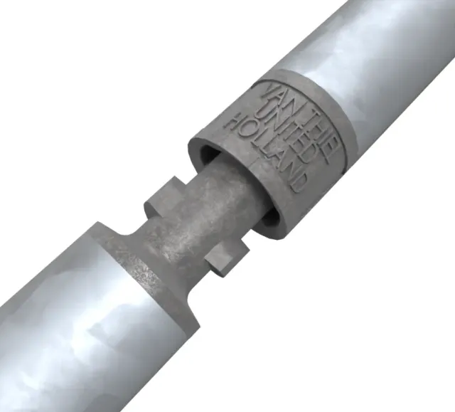 Thiel Tube-Lock tubo ponteggio con giunto integrato ghisa