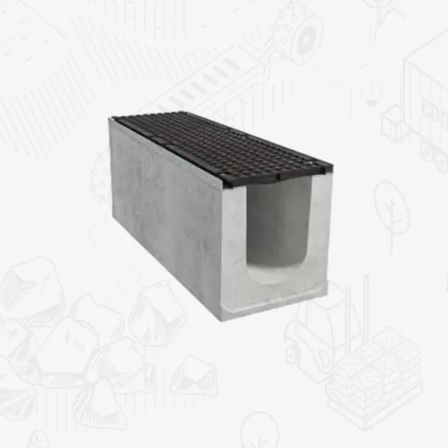 Edilbloc Giga 225 alto canale cls con ghisa