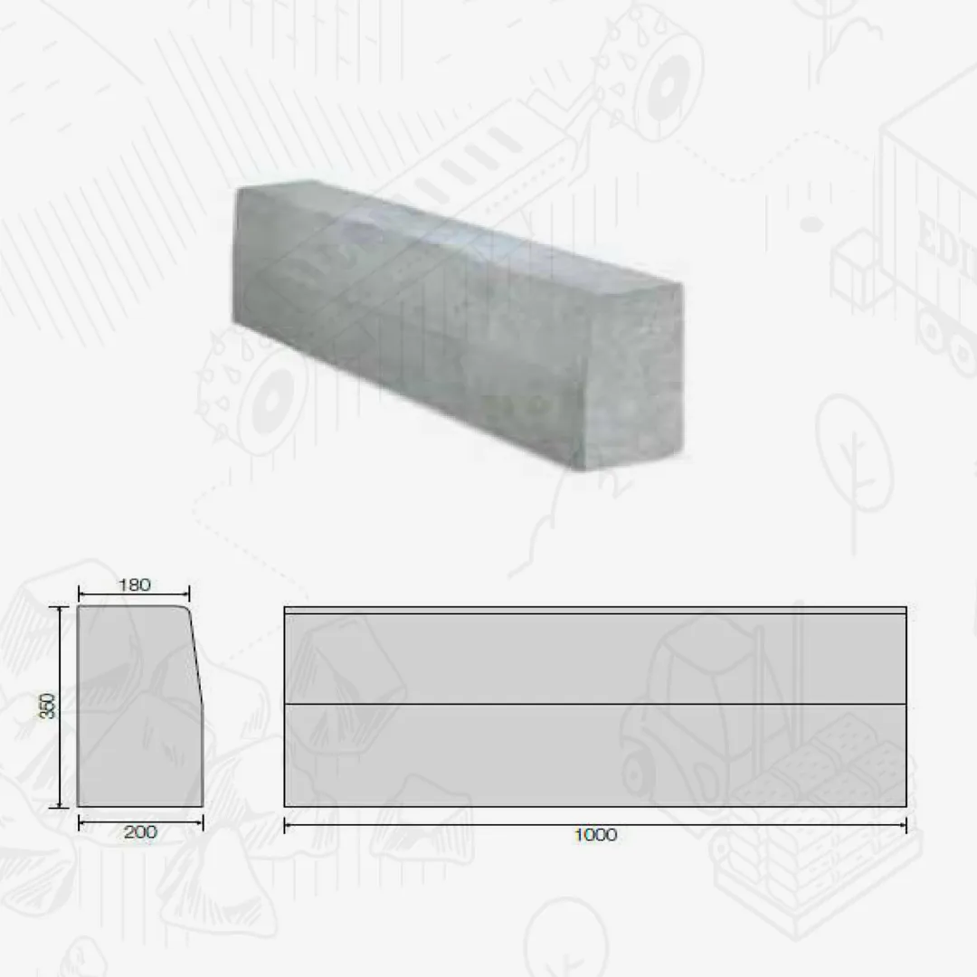 Edilbloc Cordolo Lineare in getto cemento