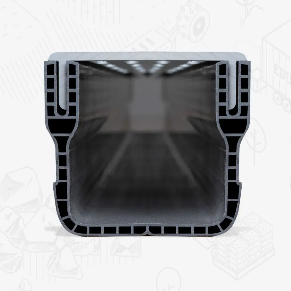 Edilbloc Star Drain Mini canalina drenante plastica