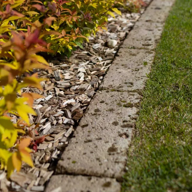 Edilbloc Tufo blocchi chiaro e rosso muro a secco