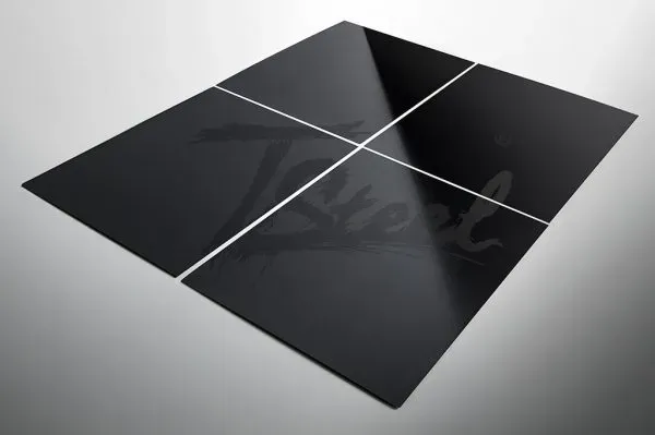 Steel Color TSteel Nero HL lamiera nera