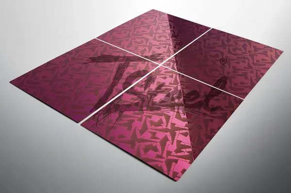 Steel Color TSteel 347 Rosso lamiera incisa