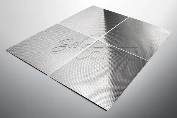 Steel Color 2WL SB lamiera rigidizzata inox