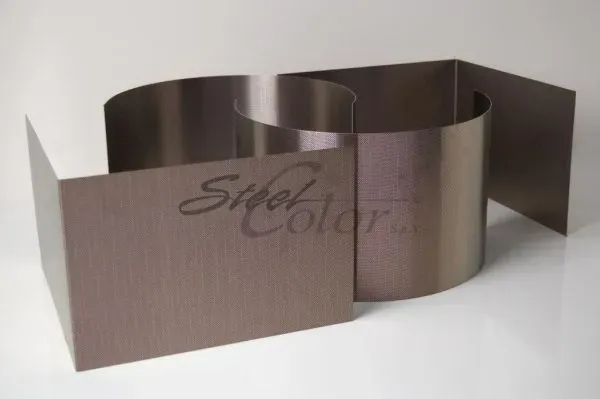 Steel Color INCO Lino Rosso lamiera inox rossa